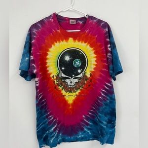 Rare 1987 Grateful Dead Vintage Authentic Tie Dye "Space Your Face" T Shirt